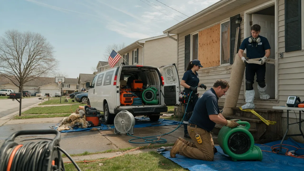 Water Damage Restoration in Manchester, OK near me